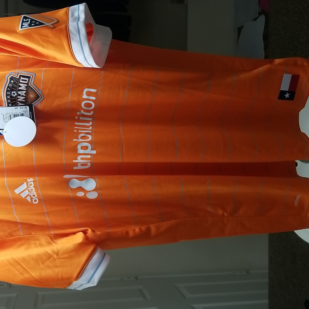 Houston Dynamo Adidas Orange Large Jersey